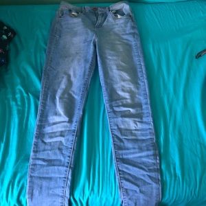 high waisted jeggings